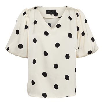 Liberté - Dotti Blouse - Creme Black Dot